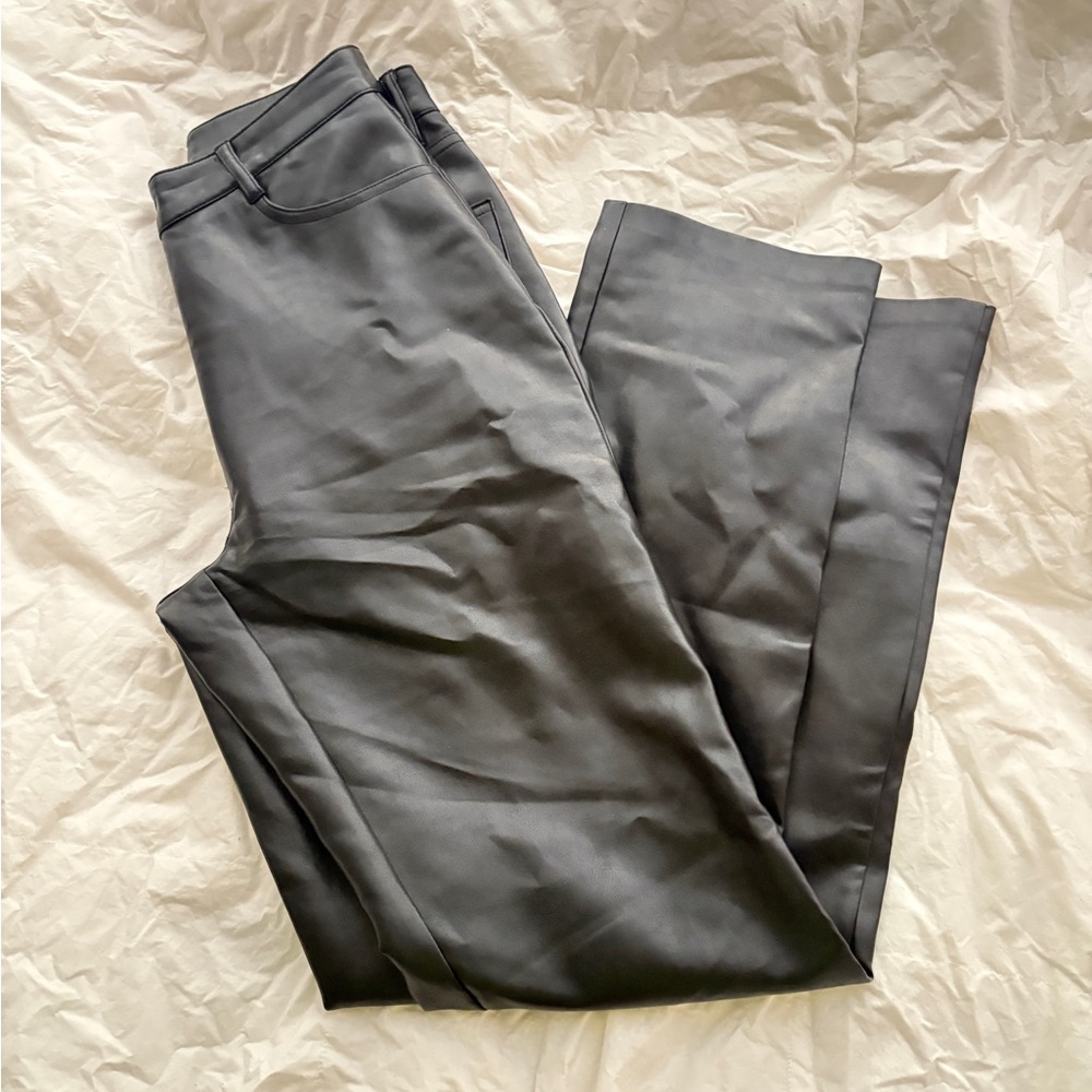 Aritzia Wilfred Melina Leather Pants